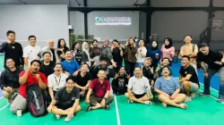 Wargi Threads Bogor Gelar ‘Smash The Night’, Seru-seruan Badminton Sekaligus Bangun Komunitas Positif