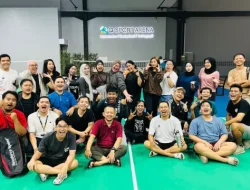 Wargi Threads Bogor Gelar ‘Smash The Night’, Seru-seruan Badminton Sekaligus Bangun Komunitas Positif