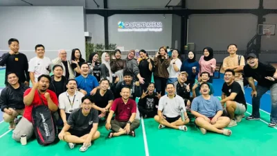 Wargi Threads Bogor Gelar ‘Smash The Night’, Seru-seruan Badminton Sekaligus Bangun Komunitas Positif