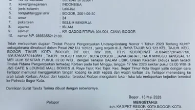 Darah Tumpah di Tempat Hiburan Kota Bogor, Polisi Selidiki Dugaan Pengeroyokan di J&S Cafe & Lounge