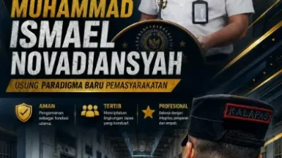 Dari Pengamanan ke Pembinaan Manusia, Raja Muhammad Ismael Novadiansyah Usung Paradigma Baru Pemasyarakatan
