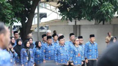 Peringati Harkitnas ke-118, Kementerian ATR/BPN Gelar Upacara Dengan Semangat Jaga Tunas Bangsa Demi Kedaulatan Negara