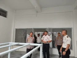 Sinergi Pengamanan Jelang Operasional Minimum, Kapolres Karanganyar Tinjau Rutan Surakarta