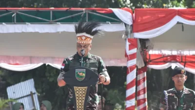Pangdam XVII/Cenderawasih Resmi Tutup TMMD Ke-128 Kodim 1710/Mimika di Kampung Keakwa