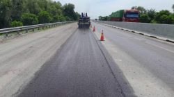 Jelang Libur Panjang, HKA Rampungkan Pemeliharaan Aspal Tol Kayu Agung – Palembang Untuk Jaga Kenyamanan Pengguna Jalan