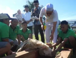 Momentum Idul Adha, Lapas Cilegon Tebarkan Nilai Keikhlasan Melalui Pemotongan Hewan Kurban