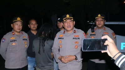 Razia Polres Metro Tangerang Kota Berbuah Penangkapan Pengedar Ganja