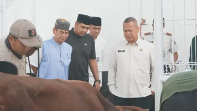 TA Menteri Imipas Tinjau Iduladha Hari Kedua di Rutan Surakarta, Pastikan Penyembelihan Kurban Berjalan Sesuai Standar