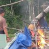Tindak Lanjuti Laporan Masyarakat via Call Center 110, Polres Kuansing Tertibkan 3 Rakit PETI di Munsalo