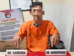 Dikenal Licin, Satresnarkoba Polres Kampar Tangkap Pengedar Sabu di Lubuk Siam