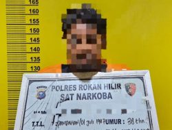 Ungkap Kasus Sabu di Panipahan, Satgas Anti Narkoba Polres Rohil Aman Seorang Tersangka 