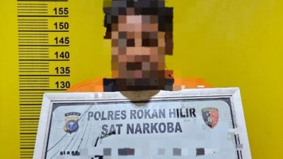 Ungkap Kasus Sabu di Panipahan, Satgas Anti Narkoba Polres Rohil Aman Seorang Tersangka 