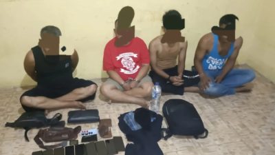 Modus Jual Batu Merah Delima, 4 Orang Penipu Ditangkap Satreskrim Polres Siak