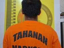 Sempat Kabur ke Kebun Karet, Pengedar Sabu di Benai Diringkus Tim Elang Kuantan Polres Kuansing