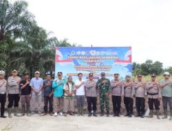 Dukung Asta Cita Presiden, Polres Rohil Panen Raya Jagung Serentak Kuartal II