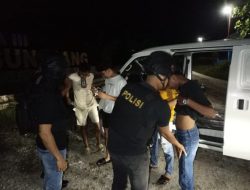 Himbau Warga Jaga Kamtibmas, Tim Raga Polres Kampar Laksanakan Patroli Malam 
