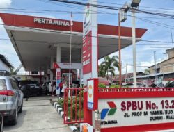 Pastikan Kelancaran Pelayanan di SPBU, Polres Dumai Rutin Turunkan Berpatroli ke Lapangan