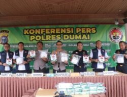 Rilis Pengungkapan 5 KG Sabu dari Penumpang Kapal Asal Malaysia, Polres Dumai Amankan Barang Bukti Capai Rp5 Miliar