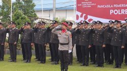 Bacakan Pidato Kepala BPIP, Kapolres Pelalawan Pimpin Upacara Hari Kelahiran Pancasila 2026