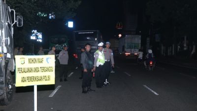 Polres Metro Tangerang Kota Sisir Titik Rawan Tawuran dan Kriminalitas