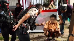 Patroli Brimob PMJ dan Polres Amankan 3 Terduga Pengguna Sabu Saat Patroli Dini Hari di Jakarta Utara