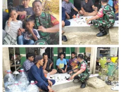 Perkokoh Kemanunggalan TNI dan Rakyat, Babinsa Desa Cijayanti Gencarkan Kegiatan Komsos di Kampung Pasir Karet