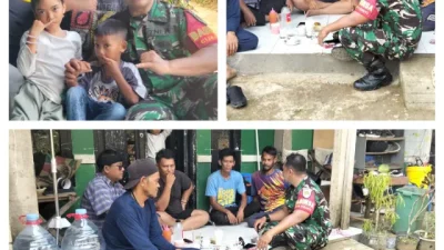 Perkokoh Kemanunggalan TNI dan Rakyat, Babinsa Desa Cijayanti Gencarkan Kegiatan Komsos di Kampung Pasir Karet
