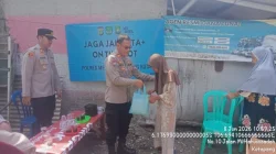 Jaga Jakarta+ On The Spot, Kapolsek Cipondoh Salurkan Bantuan dan Ajak Warga Perkuat Kamtibmas