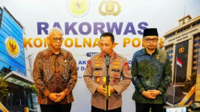 Kapolri di Rakorwas Kompolnas: Mitra Strategis Untuk Pembenahan Polri
