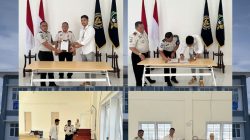 Lapas Kumbang Nusakambangan Tandatangani Addendum Kerja Sama Wartelsuspas