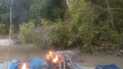 Polsek Benai Tindak Aktivitas Diduga PETI Jenis Setingkai di Desa Talontam