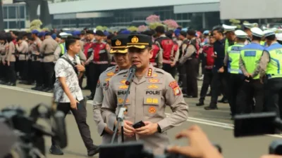 Polda Metro Jaya Siapkan 6.088 Personel, Kapolda Ingatkan Aksi Mahasiswa Dilayani Humanis