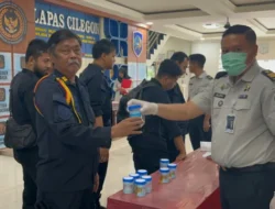 Lapas Kelas IIA Cilegon Gelar Tes Urine Pegawai, Wujud Nyata Komitmen Ciptakan Lingkungan Kerja Bersih dari Narkoba