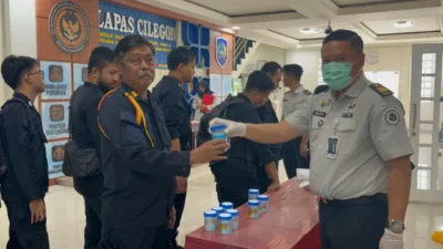 Lapas Kelas IIA Cilegon Gelar Tes Urine Pegawai, Wujud Nyata Komitmen Ciptakan Lingkungan Kerja Bersih dari Narkoba