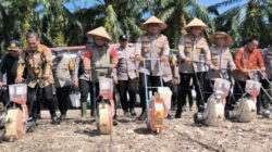 Perluasan Lahan Jagung di Kandis, Langkah Nyata SDM Polda Riau Dukung Program Nasional