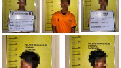 Ungkap Kasus Curas di Bangko Pusako, Polisi Rohil Tangkap Pelaku di Perkebunan Sawit 