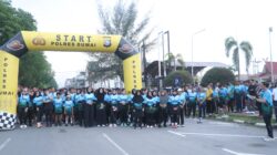 Polres Dumai Gelar Fun Run Road to RBR 2026, Semarakkan HUT Bhayangkara ke-80