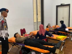 Brimob Polda Metro Jaya Gelar Donor Darah HUT Bhayangkara ke-80, Libatkan 100 Personel