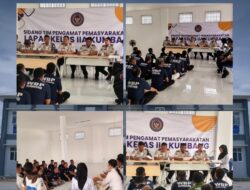 Sidang Tim Pengamat Pemasyarakatan Lapas Kelas IIA Kumbang: Hasilkan Rekomendasi Objektif Pembinaan Warga Binaan