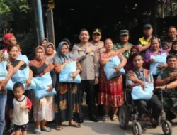 Turun Langsung Temui warga di Slum Area, Kapolres: Wujud Implementasi Jaga Warga di Kota Tangerang