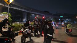 Brimob Polda Metro Jaya Amankan Pengendara Mabuk Tanpa Surat Kendaraan di Jakut