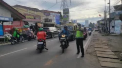 Atur Arus Lalu Lintas Sore Hari, Polres Metro Tangerang Kota Pastikan Perjalanan Warga Pulang Kerja Lancar