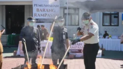 Perkuat Sinergi Penegakan Hukum, Karutan Surakarta Penuhi Undangan Pemusnahan Barang Rampasan Negara Tahun 2026