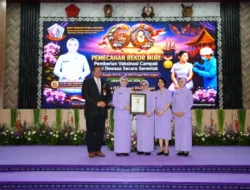 IKKT Pragati Wira Anggini Pecahkan Rekor MURI Vaksinasi Campak Dewasa Terbanyak