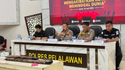 Kasus Perampokan Sadis di Pelalawan Terungkap, Pelaku Tusuk Korban Puluhan Kali Demi Uang Rp76 Juta