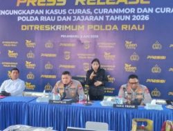 Polda Riau Bongkar 1.333 Kasus Kejahatan Jalanan, 525 Tersangka Diamankan