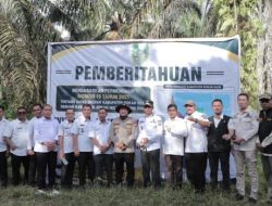 Forkopimda Rohil Tinjau Lahan Sengketa PT Torganda, Pemkab Tegaskan Komitmen Jaga Stabilitas