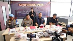 Gagalkan Peredaran 6,94 Kg Sabu dan 969 Cartridge Etomidate Senilai Rp9,8 Miliar, Polda Riau Selamatkan 35 Ribu Jiwa
