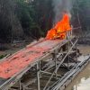 Polsek Kuantan Tengah Tertibkan 14 Unit PETI di Desa Munsalo Kopah, Kapolsek Tegaskan Komitmen Jaga Kelestarian Lingkungan