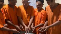 Sita 18 Paket Sabu, Polsek Tapung Amankan Lima Pelaku Narkoba